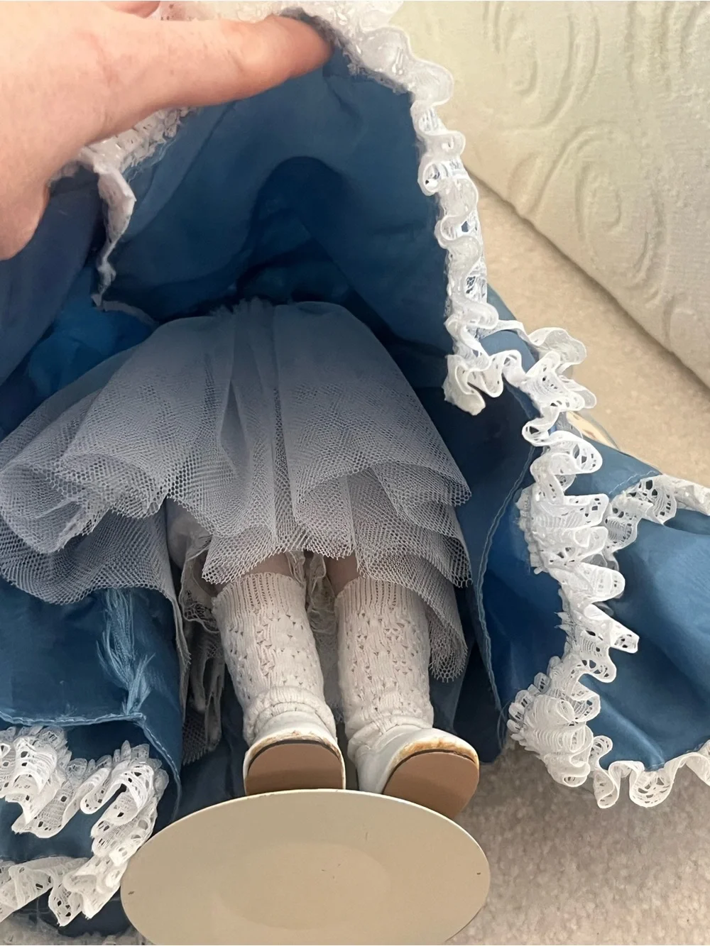 Vintage Collectible Porcelain Doll Madeline Dynasty Doll Collection Tag Attached
